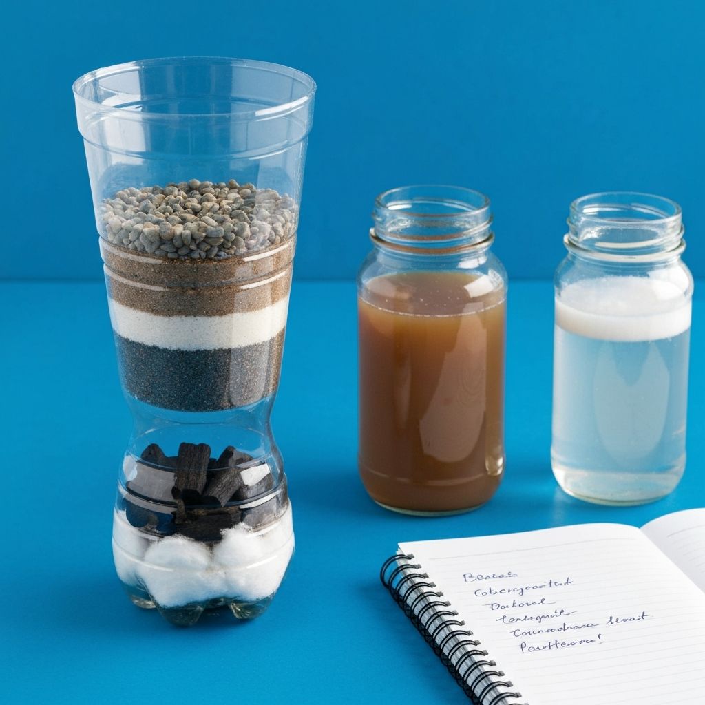 Clean Water Science: Building a Simple Water Filter